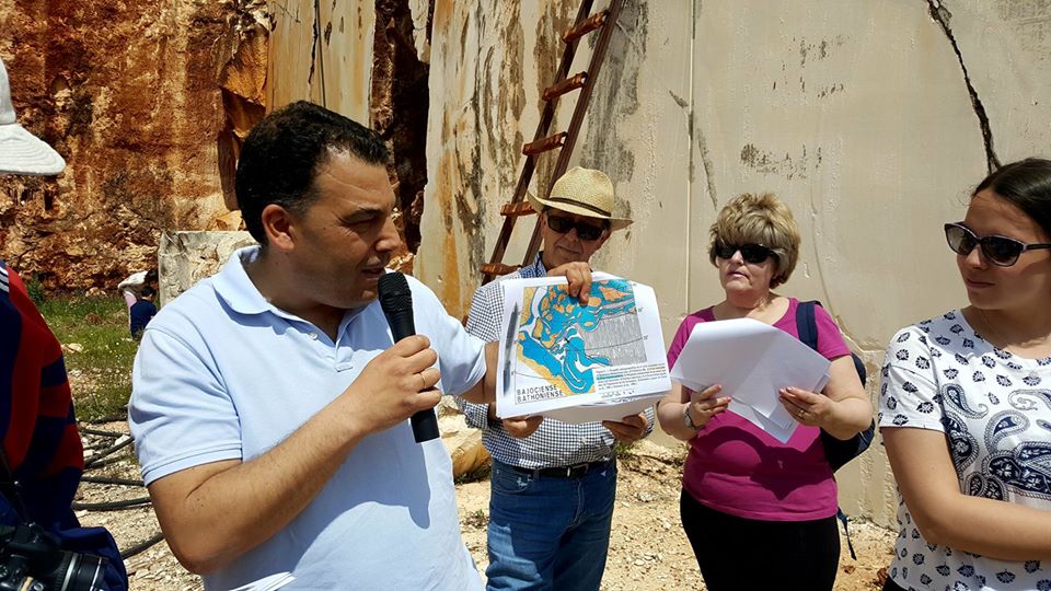 Excursión a las canteras contemporáneas del cerro de las Chozas.